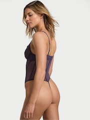 Victoria's Secret Valiant Purple Lace Bodysuit - Image 2 of 3