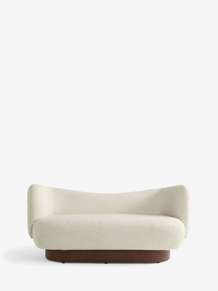 MADE.COM Off White Pax Boucle Novara 2 Seater Sofa - Image 1 of 2