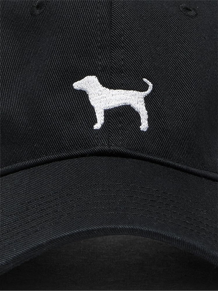 Victoria's Secret PINK Black Baseball Hat - Image 2 of 2