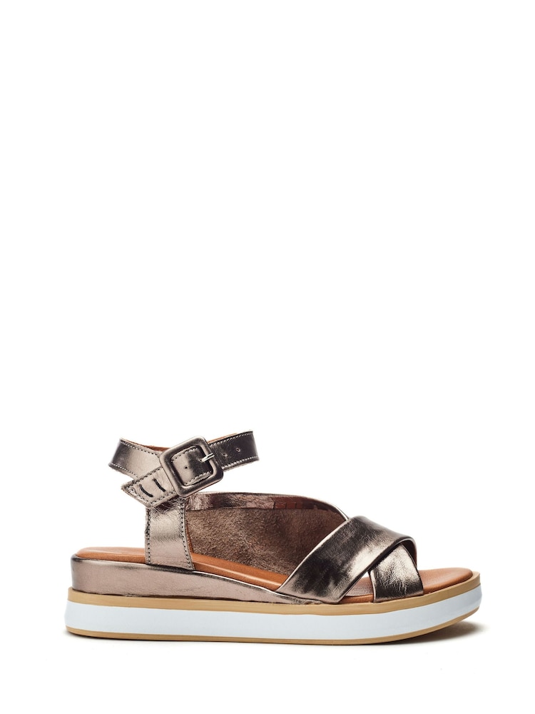 Moda in Pelle Meade Sporty Hybrid Cross Strap Sandals - Image 1 of 4 Moda in Pelle Meade Sporty Hybrid Cross Strap Sandals - Image 1 of 4