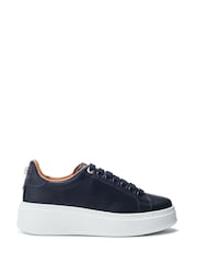 Moda in Pelle Cherri Lace-Up Comfort Trainers With Small Wedge - Image 1 of 4