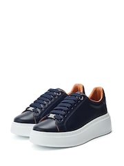Moda in Pelle Cherri Lace-Up Comfort Trainers With Small Wedge - Image 2 of 4
