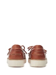 Moda in Pelle Everlyna Sporty Sole Boat Brown Shoes - Slika 3 iz 4