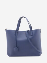 Saint Laurent Blue Toy Shopping Leather Tote Bag - Image 1 of 10