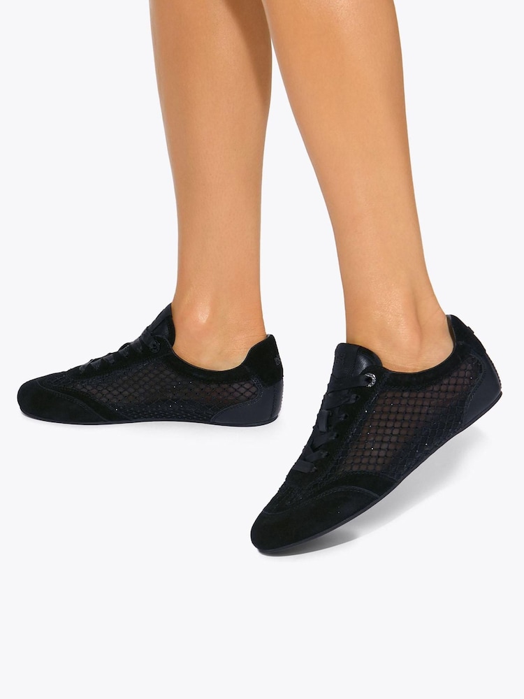 KG Kurt Geiger Listen Black Trainers - Image 1 of 4 KG Kurt Geiger Listen Black Trainers - Image 1 of 4