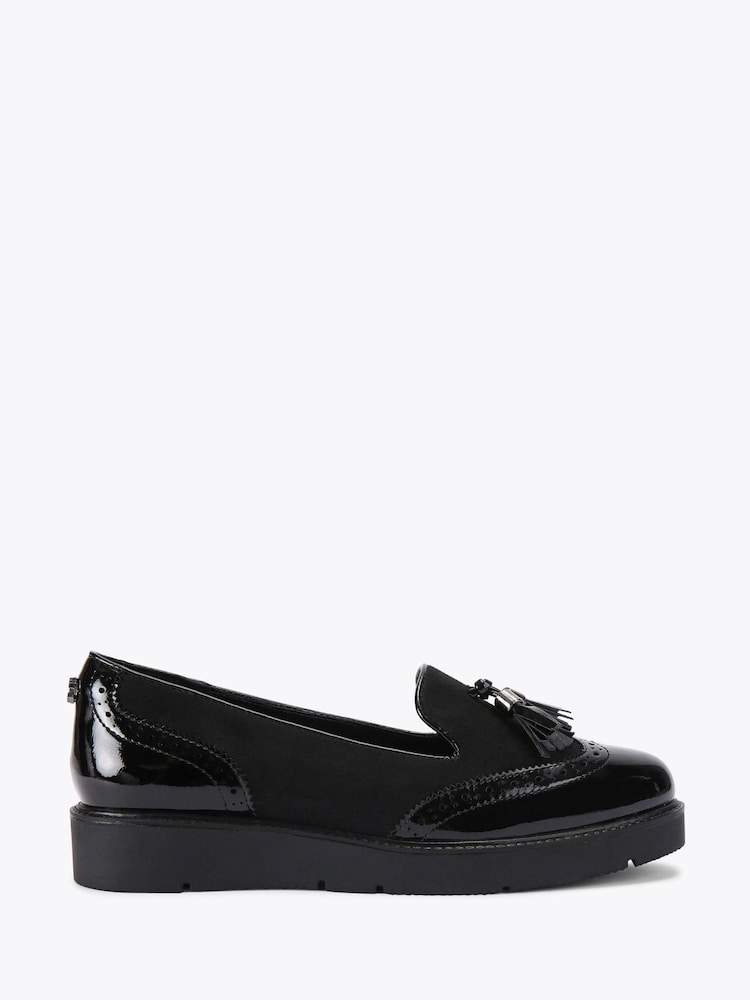 Carvela Brogue Black Shoes - Image 1 of 4