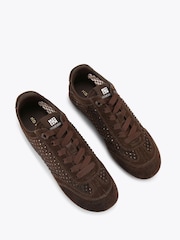 KG Kurt Geiger Brown Listen Trainers - Image 2 of 4