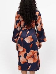 Fable and Eve Blue Long Sleeve Dressing Gown - Image 2 of 4