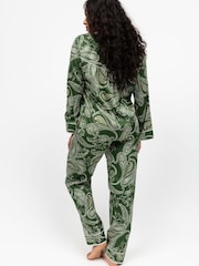 Fable and Eve Green Long Sleeve Pyjamas Set - Image 2 of 4