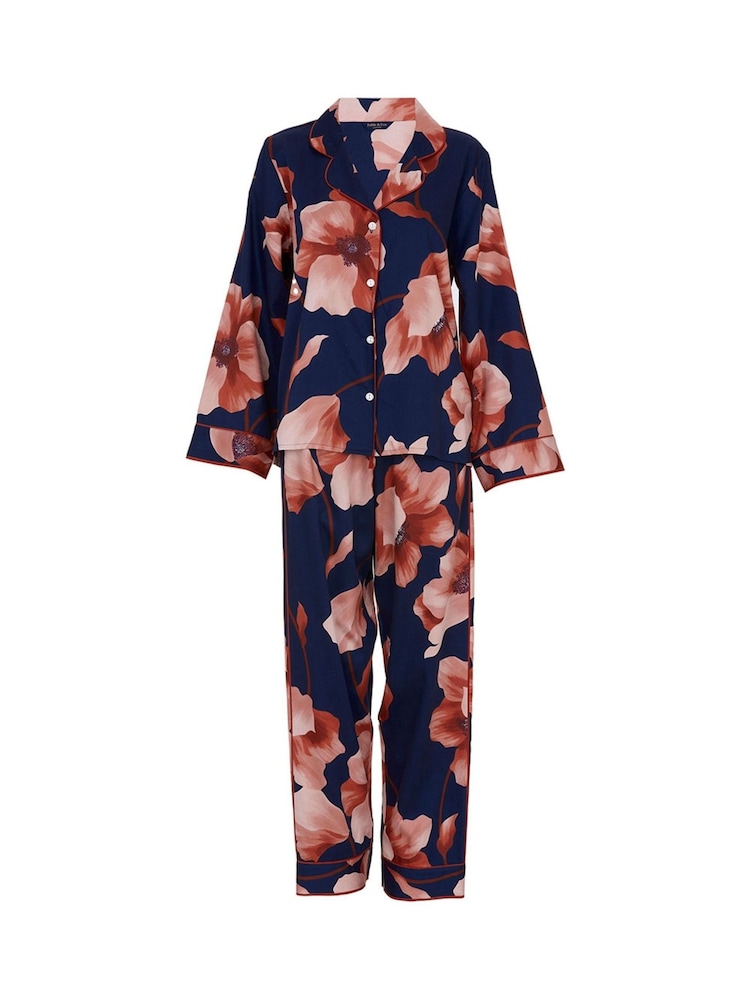 Fable and Eve Blue Long Sleeve Pyjamas Set - Image 4 of 4