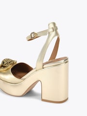 Kurt Geiger London Chelsea Closed Platform Sandals - Image 4 of 5