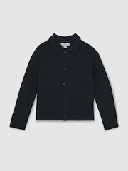 Reiss Navy Fitzgerald Cardigan - Image 2 of 4