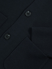 Reiss Navy Fitzgerald Cardigan - Image 4 of 4