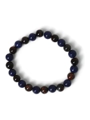 DCK Mens Semi Precious Stone Black Bracelet - Image 2 of 2