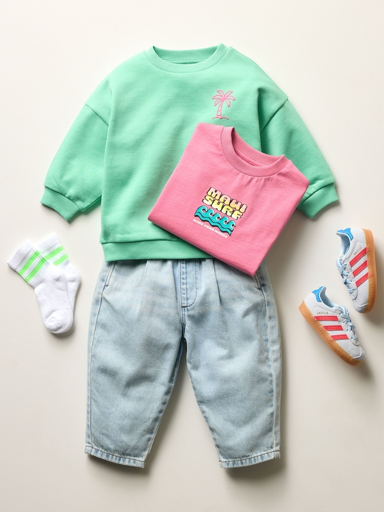 světle modrá - Barel Džíny (3měsíců -7let) - Obrázek 9 z 9