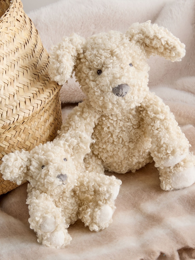 Neutral Charlie the Cockapoo Soft Plush Toy - Image 1 of 4 Neutral Charlie the Cockapoo Soft Plush Toy - Image 1 of 4