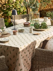 Sophie Allport Linen Olive Tablecloth - Imagen 1 de 4
