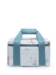 Sophie Allport Soft Blue Coastal Boats Lunch Bag - Image 3 of 6