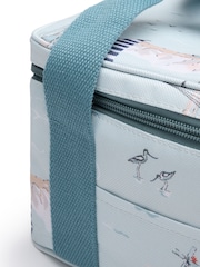 Sophie Allport Soft Blue Coastal Boats Lunch Bag - Image 5 of 6