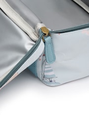 Sophie Allport Soft Blue Coastal Boats Lunch Bag - Image 6 of 6