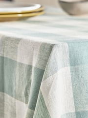 Sophie Allport Gingham Linen Tablecloth - Imagen 2 de 3