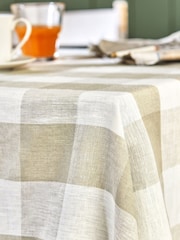 Sophie Allport Gingham Linen Tablecloth - Imagen 2 de 3