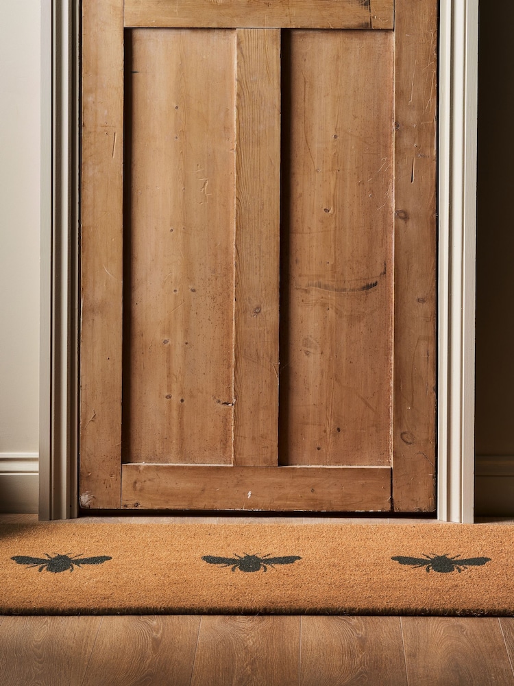Sophie Allport Off White Bees French Door Doormat - Image 2 of 3