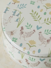 Sophie Allport Off White Spring Chicken Cake Tin Set - Image 2 of 3