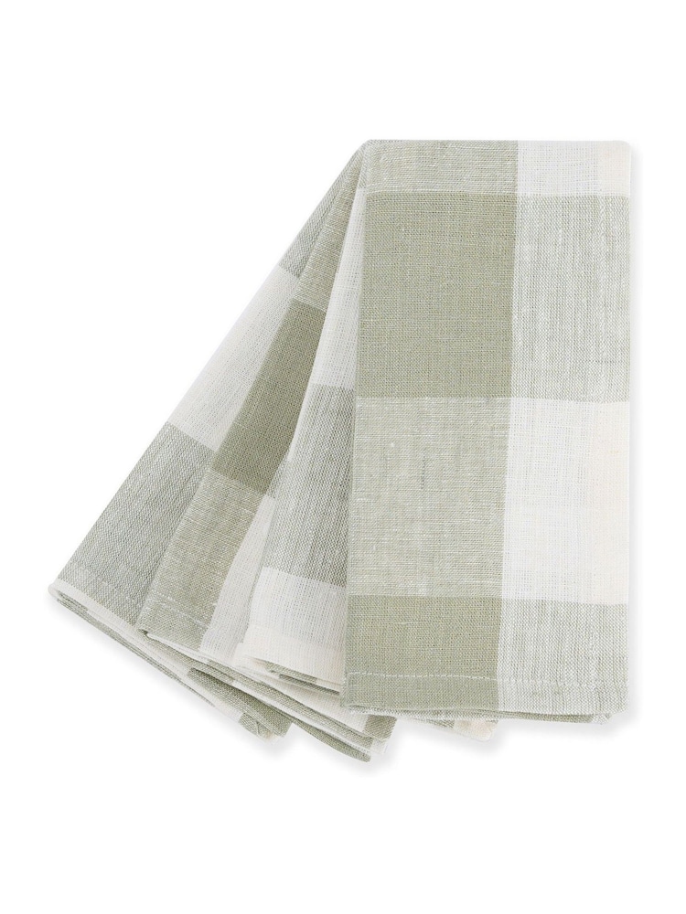 Sophie Allport Linen Gingham Napkins Set of 4 - Imagen 3 de 3