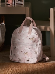 Sophie Allport Pale Pink Pony Forest Backpack - Image 1 of 6