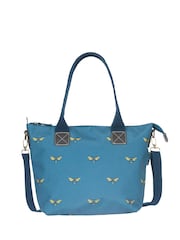 Sophie Allport Teal Blue Mini Bees Oundle Bag - Image 2 of 2