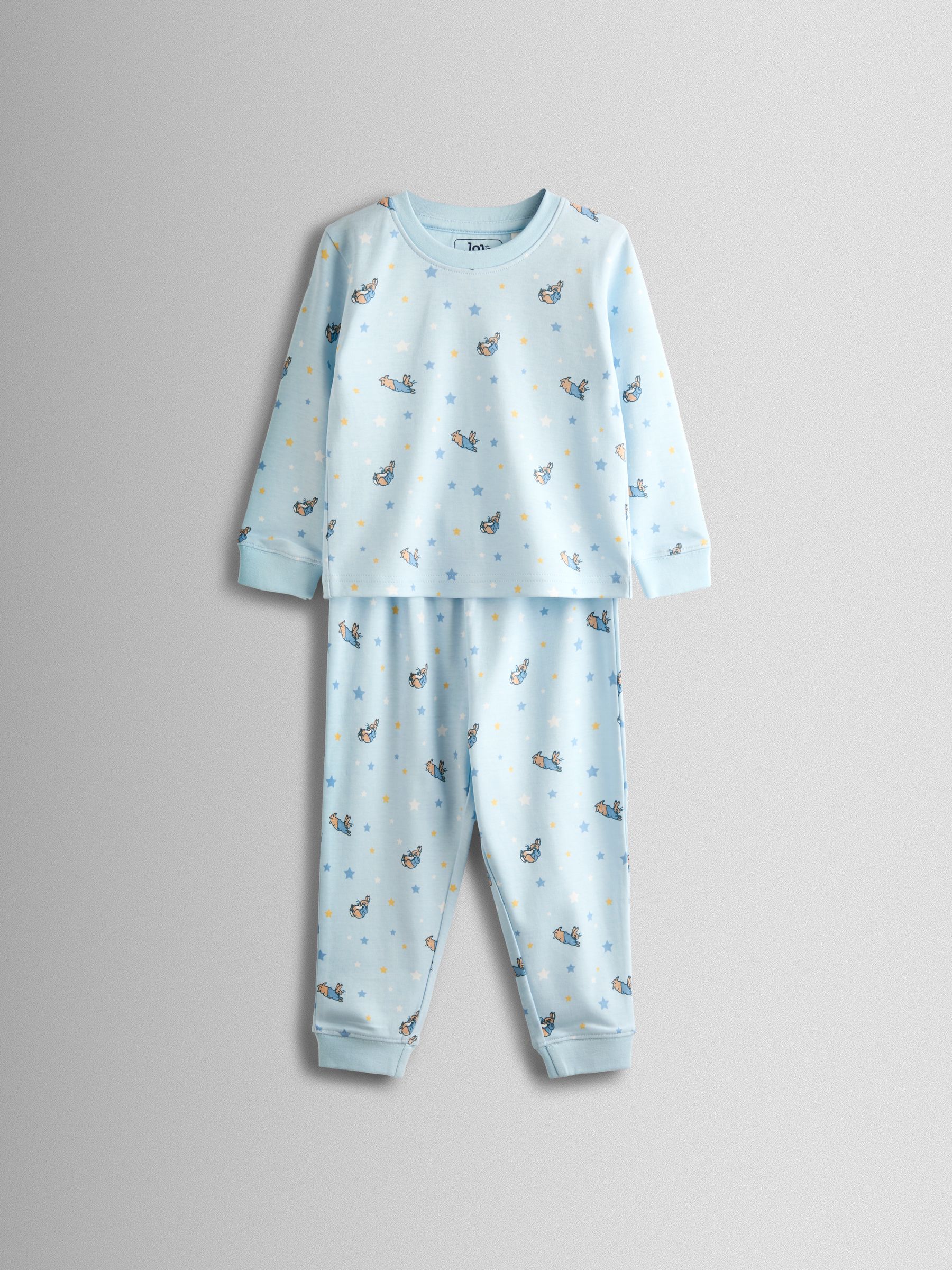 Jojo Maman Bébé Peter Rabbit Character Print Jersey Pyjamas