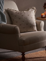 Sophie Allport Natural Linen Bee Cushion - Image 1 of 4