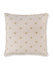 Sophie Allport Natural Linen Bee Cushion - Image 3 of 4