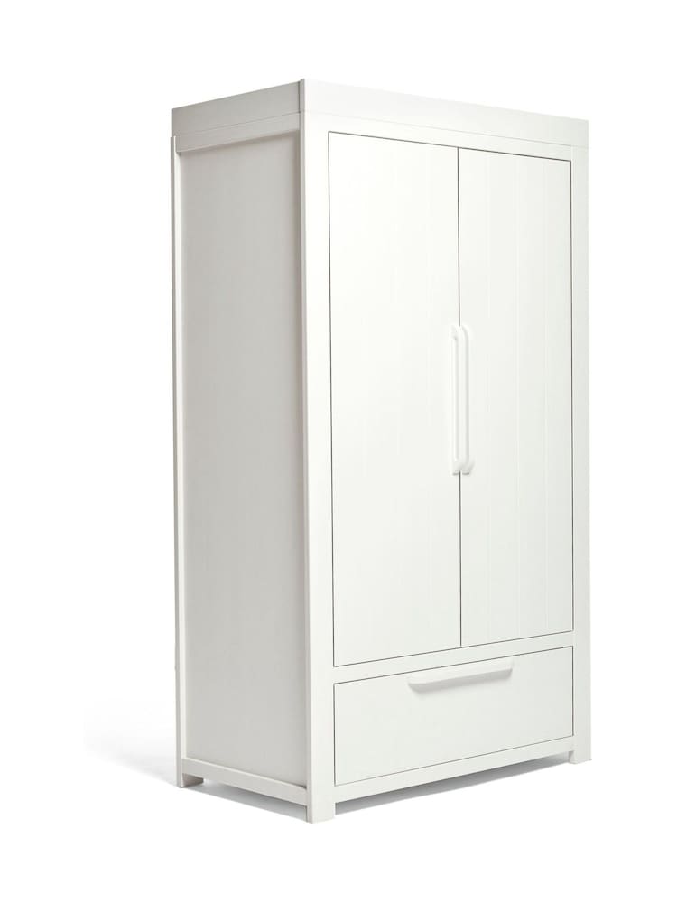 Mamas & Papas White Franklin Wardrobe - Image 2 of 4