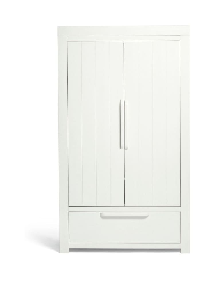 Mamas & Papas White Franklin Wardrobe - Image 4 of 4