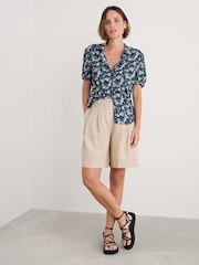Verde azulado - Camisa de manga corta Embrace de Seasalt Cornwall - Imagen 2 de 5