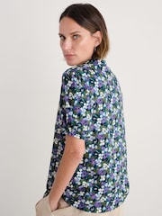 Verde azulado - Camisa de manga corta Embrace de Seasalt Cornwall - Imagen 3 de 5