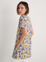 Seasalt Cornwall White Ocean Gaze Jersey Tunic - Imagen 2 de 5
