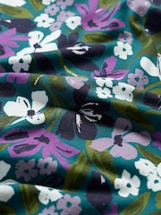 Seasalt Cornwall Teal Blue Ankle Length Skirt - Image 2 of 5