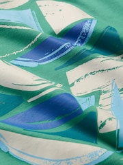 Seasalt Cornwall Light Green Mens Midwatch 100% Cotton T-Shirt - Image 5 of 5