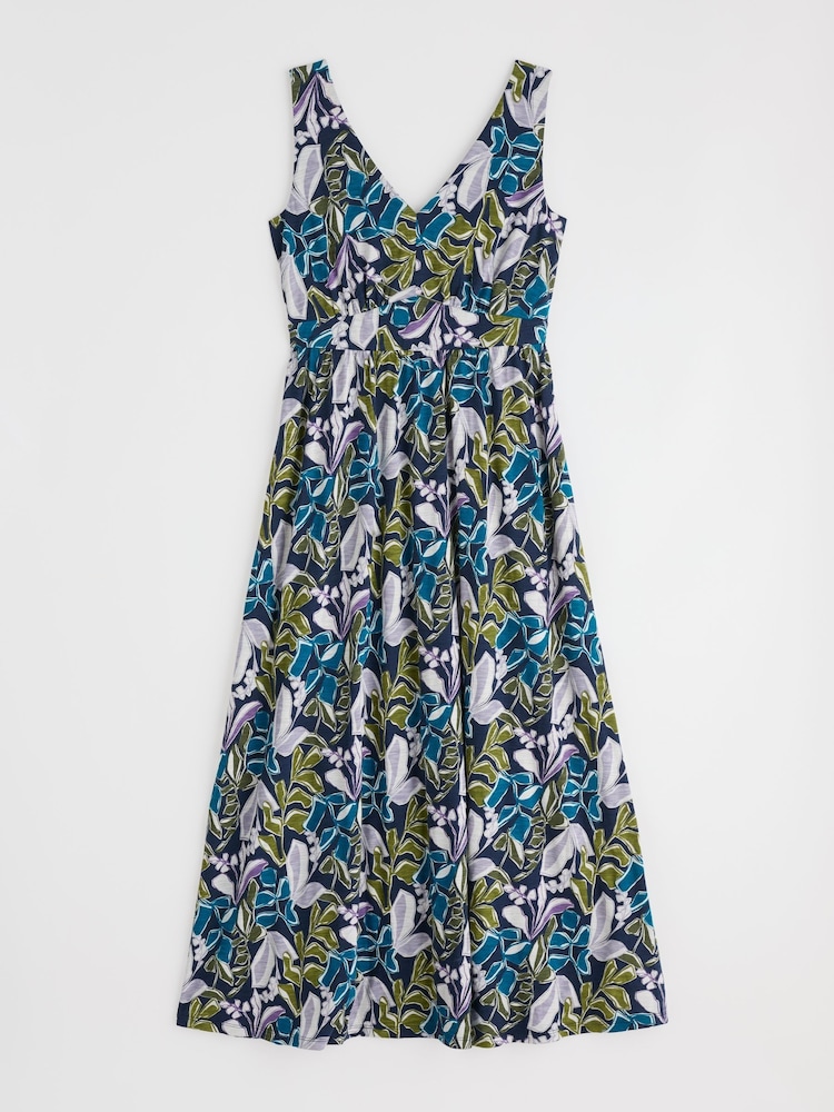 Seasalt Cornwall Blue Polmanter Jersey 100% Cotton Dress - Image 5 of 5 Seasalt Cornwall Blue Polmanter Jersey 100% Cotton Dress - Image 5 of 5