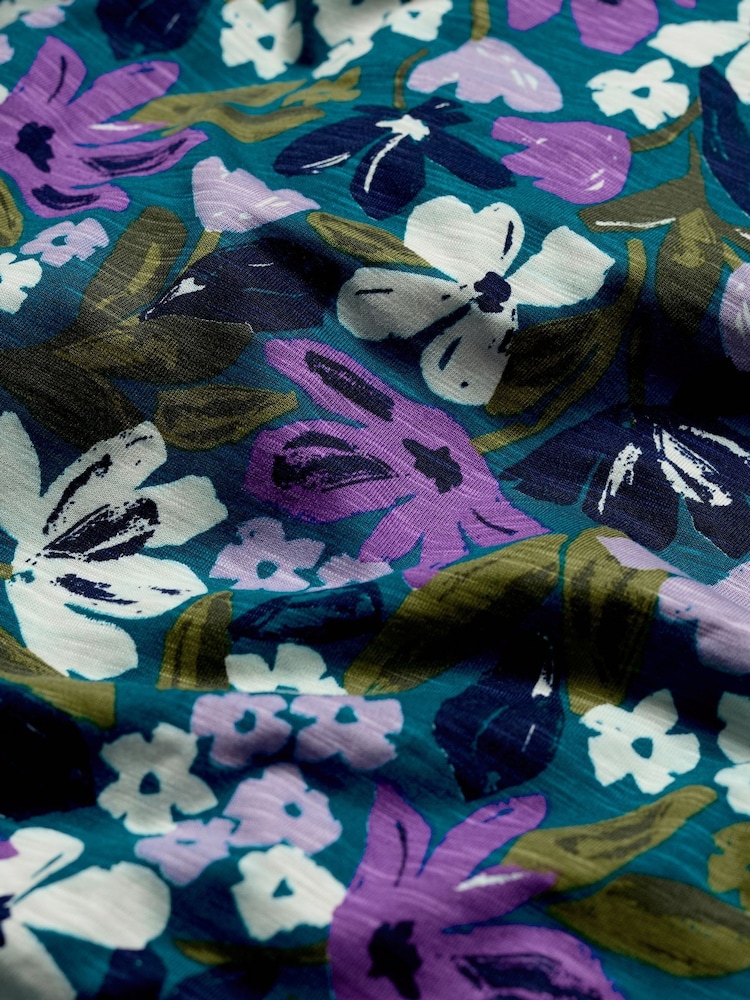 Seasalt Cornwall Blue Chateaux Half Sleeve Maxi Dress - Image 2 of 5 Seasalt Cornwall Blue Chateaux Half Sleeve Maxi Dress - Image 2 of 5
