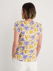 Blanco - Seasalt Cornwall Garden Gate 100% Cotton Top - Imagen 2 de 5