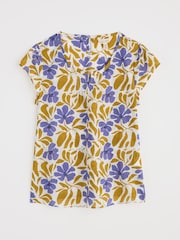 Blanco - Seasalt Cornwall Garden Gate 100% Cotton Top - Imagen 4 de 5