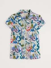 Seasalt Cornwall Rushmaker Short Sleeve Cotton Shirt - Imagen 4 de 5