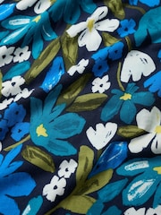Seasalt Cornwall Light Blue April Short Sleeve Dress - Image 5 of 5