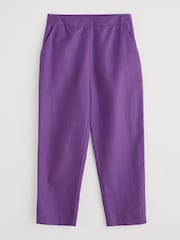 Seasalt Cornwall Purple Westlin Trousers - Image 3 of 5
