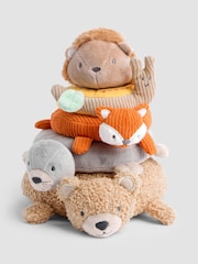 JoJo Maman Bébé Woodland Plush Stacker - Image 4 of 7