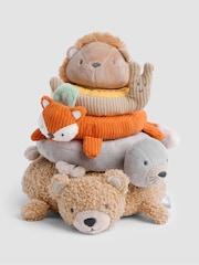JoJo Maman Bébé Woodland Plush Stacker - Image 6 of 7